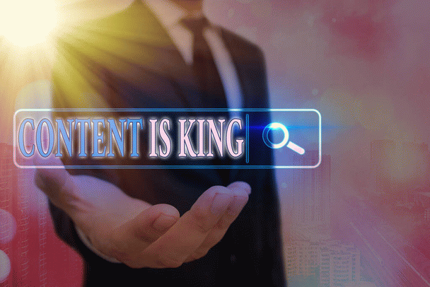 محتوا پادشاه است